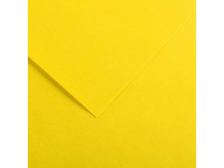 CANSON Papier Vivaldi, 500 x 650 mm, 240 g/m2, jaune canari