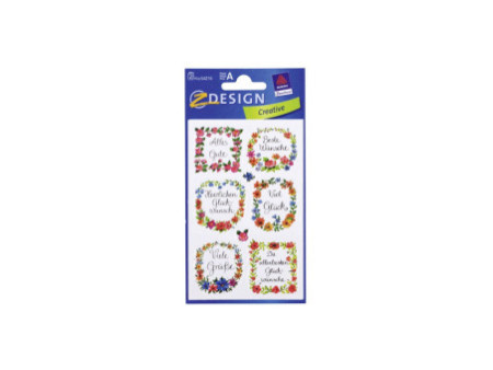 AVERY Zweckform Stickers ZDesign 'voeux'