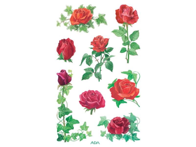 ZDesign CREATIVE Sticker 'lierre de roses'