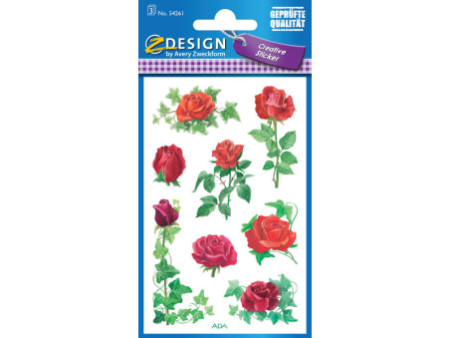 ZDesign CREATIVE Sticker 'lierre de roses'