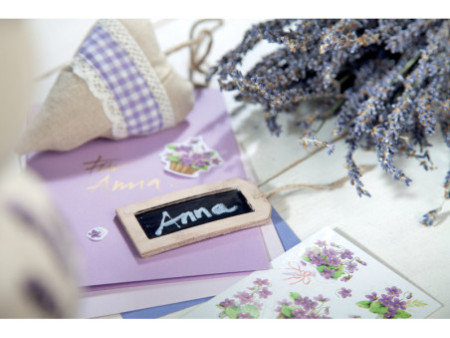 ZDesign CREATIVE Sticker 'fleurs', coloré