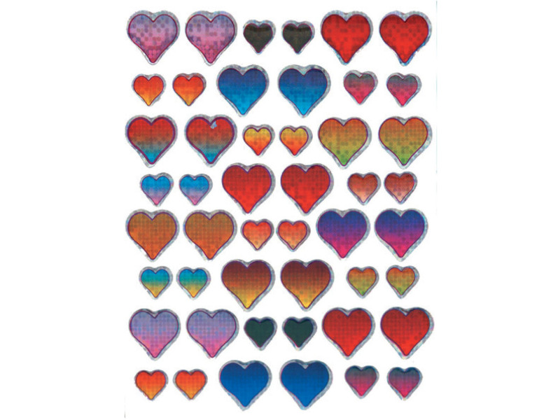 AVERY moule de but brodeur crystal.les coeurs,multicolore