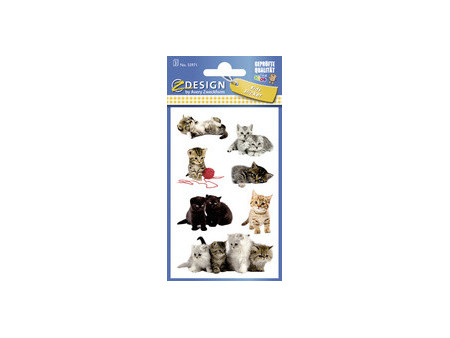 ZDesign KIDS Sticker 'chatons', coloré