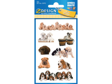 ZDesign KIDS Sticker 'chiots', coloré