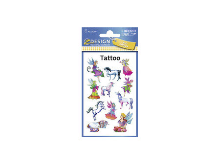 AVERY Zweckform ZDesign KIDS Tatouages 'licorne'
