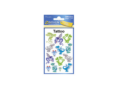 AVERY Zweckform ZDesign KIDS Tatouages 'Fées'