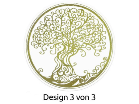 AVERY Zweckform Sticker ZDesign sur rouleau 'fleur de vie'
