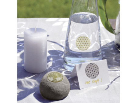 AVERY Zweckform Sticker ZDesign sur rouleau 'fleur de vie'