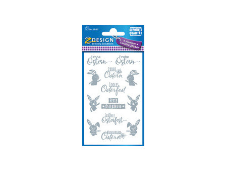 AVERY Zweckform ZDesign Sticker de Pâques 'Animaux bohème'