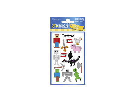 AVERY Zweckform ZDesign KIDS Tatouages 'Princesse'