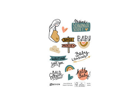 AVERY Zweckform ZDesign Sticker CREATVE 'bébé'