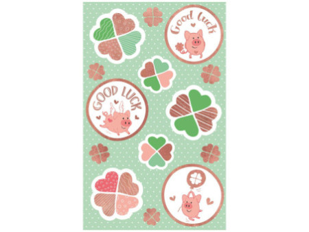 AVERY Zweckform ZDesign Stickers cadeaux 'Good Luck'