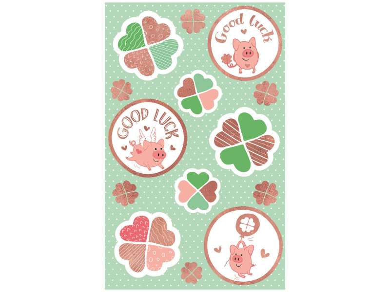 AVERY Zweckform ZDesign Stickers cadeaux 'Good Luck'