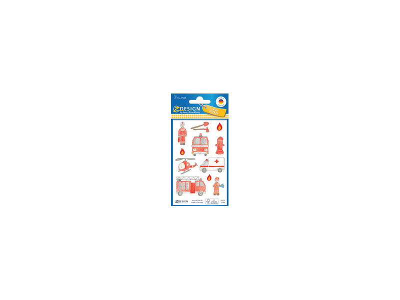 AVERY Zweckform ZDesign KIDS Sticker papier, vert