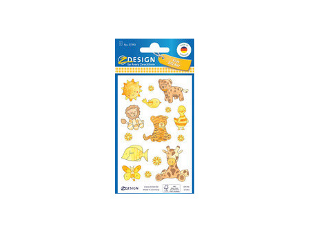 AVERY Zweckform ZDesign KIDS Sticker papier, rose