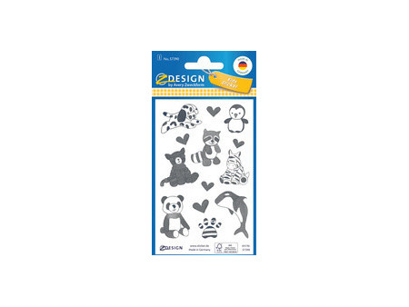 AVERY Zweckform ZDesign KIDS Sticker papier, jaune