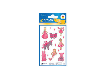 AVERY Zweckform ZDesign KIDS Sticker papier, jaune