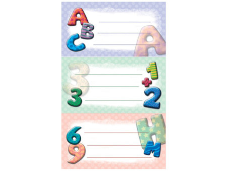 AVERY Zweckform ZDesign Etiquettes pour livres 'ABC'