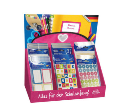 AVERY Zweckform Back To School - Assortiment, présentoir