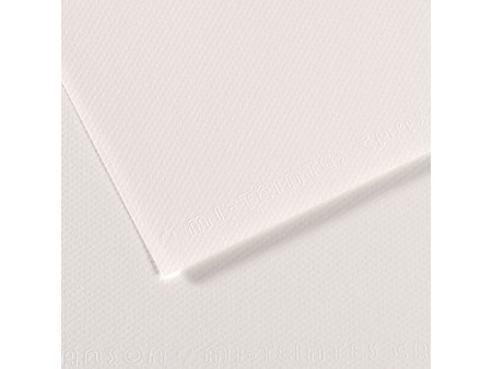 CANSON Papier dessin Mi-Teintes, 500 x 650 mm, blanc nuage