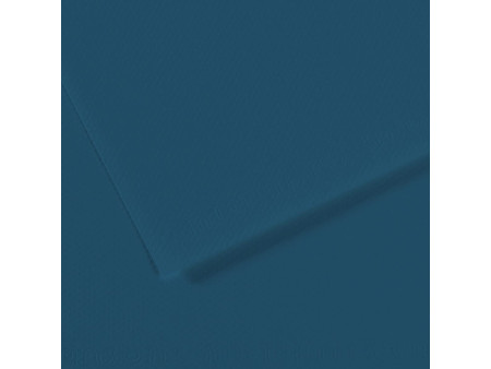 CANSON Papier dessin Mi-Teintes, 500 x 650 mm, bleu pétrole