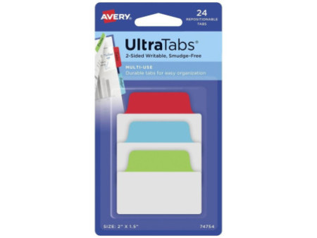 AVERY Zweckform Onglet adhésif UltraTabs classique