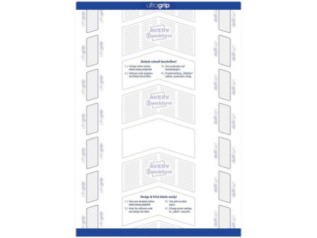 AVERY Zweckform Etiquette dos classeur recyclée Home Office