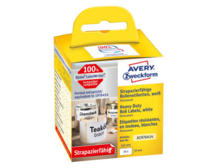 AVERY Zweckform Etiquette sur rouleau, robuste, 59 x 102 mm