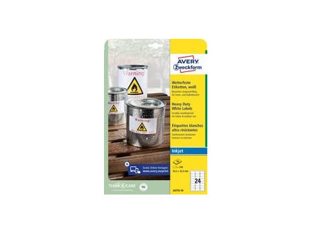 AVERY Zweckform Etiquette film, 45,7 x 21,2 mm