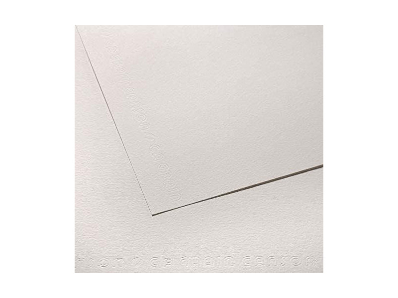 CANSON Papier de dessin 'C' à Grain, 125 g/m2, 500 x 650 mm