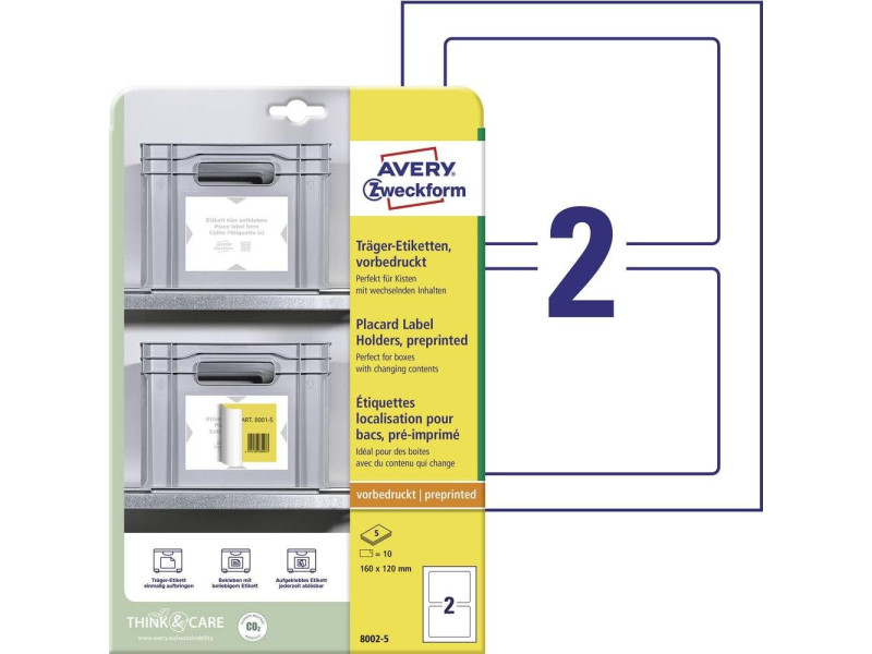 AVERY Zweckform Etiquette de localisation pour caisse