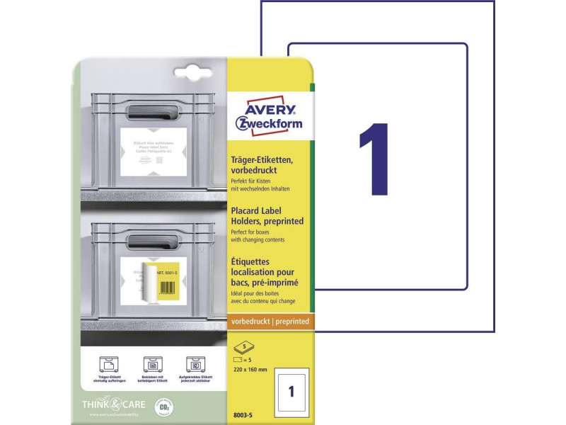 AVERY Zweckform Etiquette de localisation pour caisse