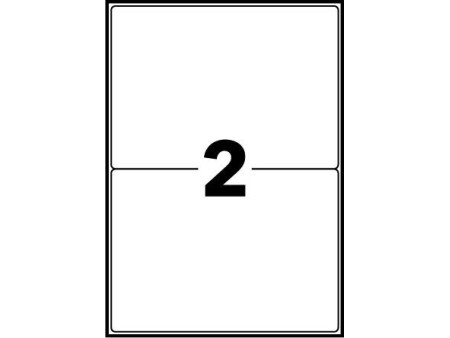 AVERY Etiquette pour photocopieur, 210 x 148 mm, blanc