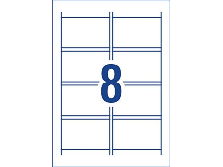 AVERY Cartes de visite Quick&Clean, 260 g/m2, blanc mat