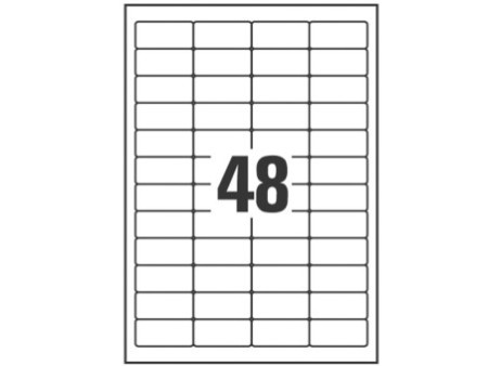 AVERY Etiquette multi-usage, enlevable, 45,7 x 21,2 mm