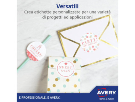 AVERY Etiquette multi-usage, enlevable, 45,7 x 21,2 mm