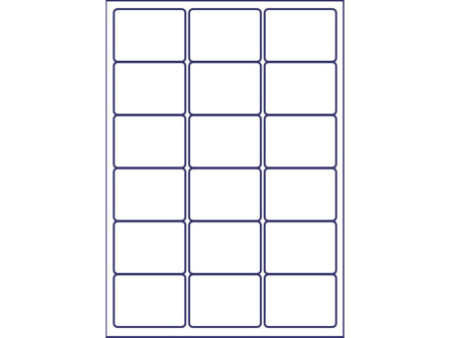AVERY Etiquette d'adresse, 63,5 x 46,6 mm, blanc