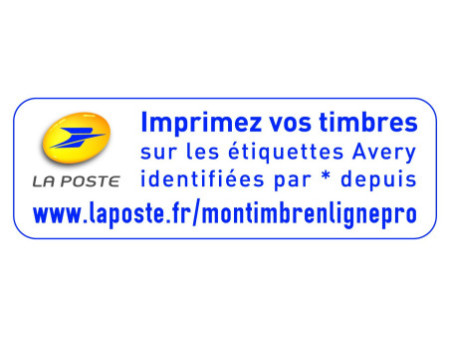 AVERY Etiquette d'adresse, 99,1 x 38,1 mm, blanc