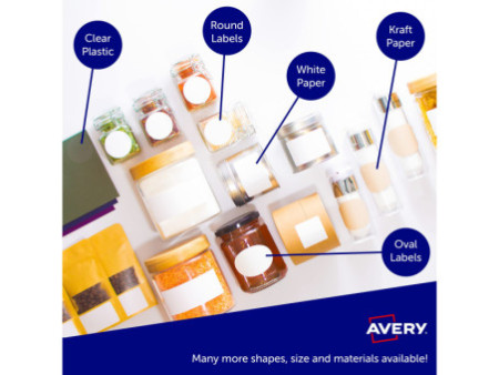 AVERY Etiquette d'adresse, 99,1 x 57 mm, blanc