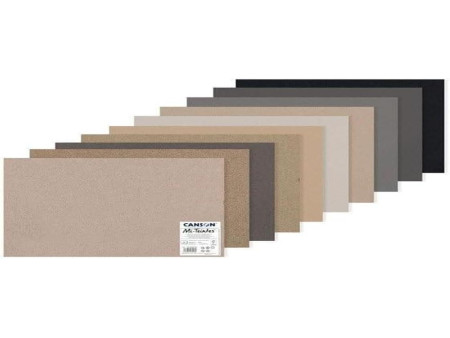 CANSON Papier dessin Mi-Teintes, 500 x 650 mm, assorti