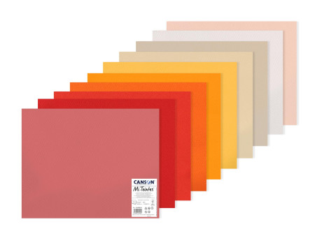 CANSON Papier dessin Mi-Teintes, 500 x 650 mm, assorti