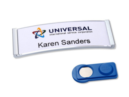 AVERY Zweckform Badge, 68 x 22 mm, set de 20, argent