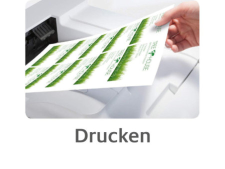AVERY Zweckform Quick & Clean Cartes de visite, satinées