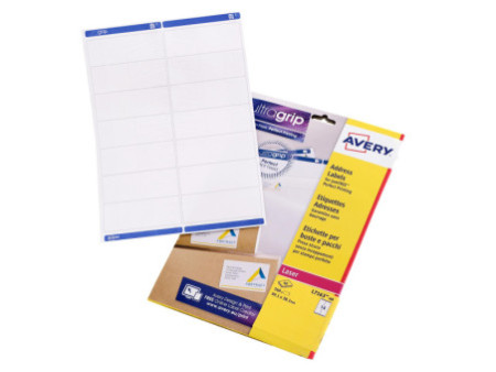 AVERY Zweckform Etiquettes adresse QuickPEEL, 99,1 x 38,1 mm