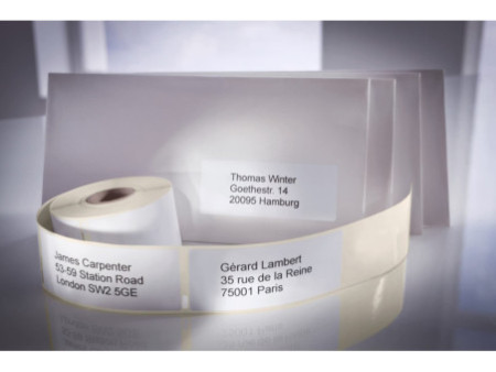 AVERY Zweckform Etiquettes en rouleau, 89 x 28 mm, blanc