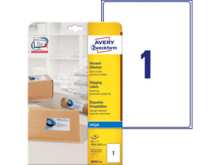 AVERY Zweckform Etiquette d'expédition, 199,6 x 289,1 mm