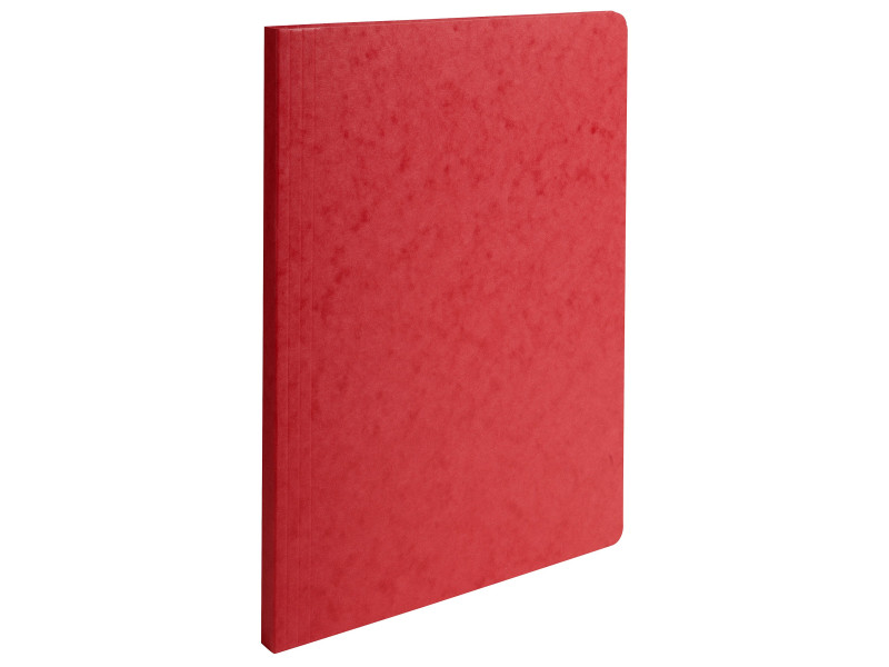 EXACOMPTA Chemise LUSTRO dos rainé, 240 x 320 mm, rouge
