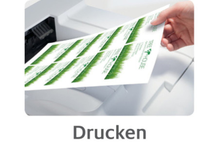 AVERY Zweckform Quick & Clean Cartes de visite, satinées