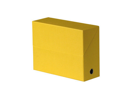 Oxford Boîte transfert toilée, format A4, bleu foncé