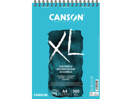 CANSON Bloc de dessin 'XL Aquarelle' Promo, A4